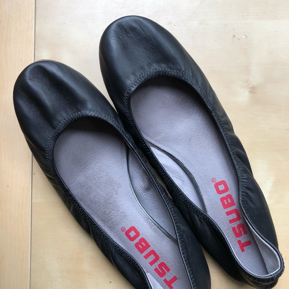 Tsubo leather ballet flats